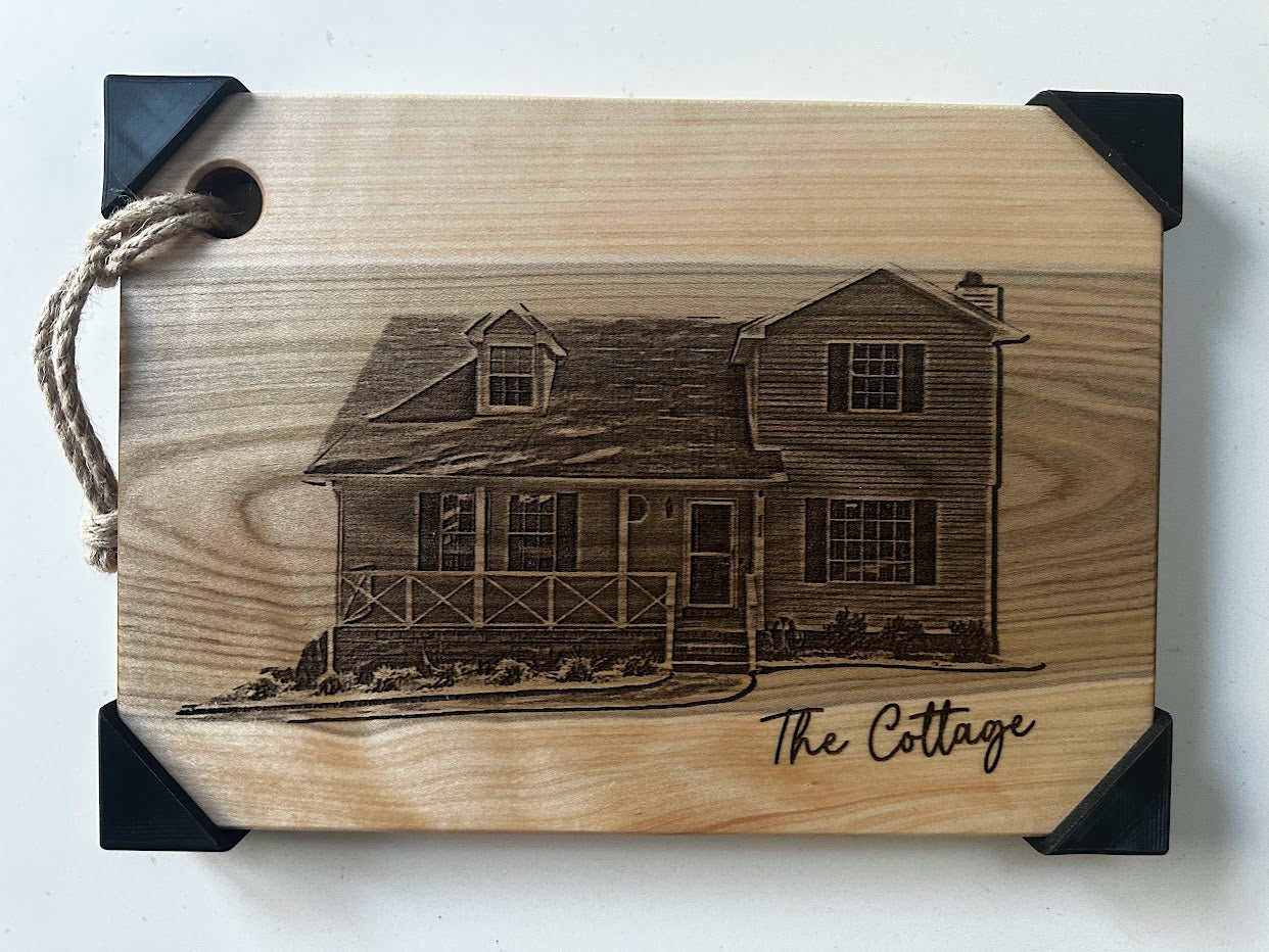 Custom Photo Cutting/Serving Board