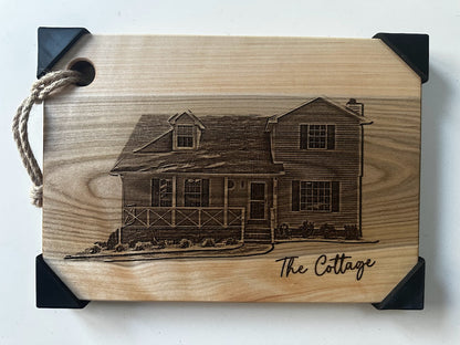 Custom Photo Cutting/Serving Board