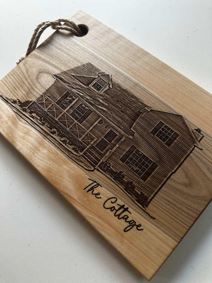 Custom Photo Cutting/Serving Board